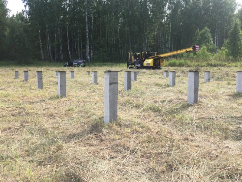 железобетонные сваи в Красноярске